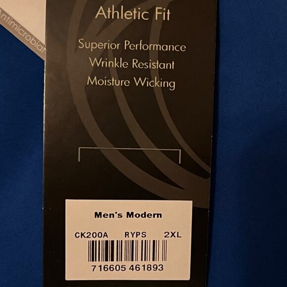 New Infinity Men's Modern Cargo Scrub Pants Size 2XL Athletic Blue Athletic NWT - Picture 5 of 9